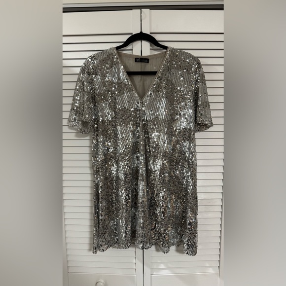 Zara Dresses & Skirts - ZARA TRF SEQUN DRESS